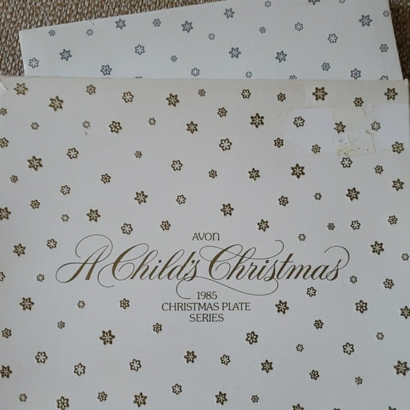 Avon 1985 Christmas Plate - Picture 6 of 6